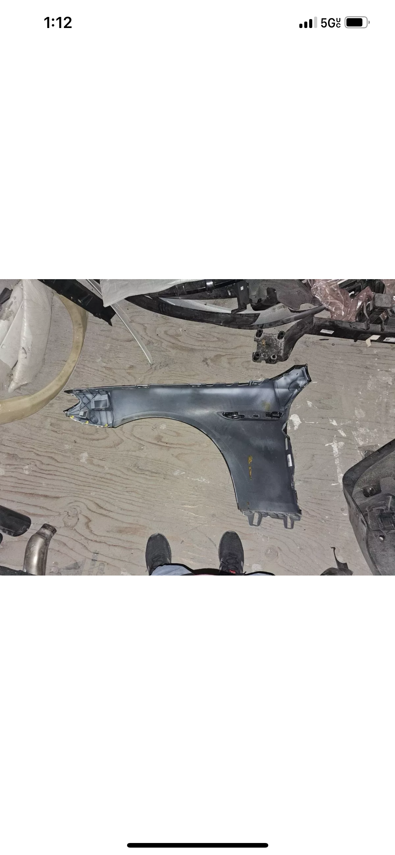 12-19 BMW 640i 650i (F06 F12 F13) LEFT SIDE FENDER
